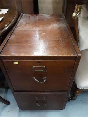 Lot 934 - Two drawer filing cabinet