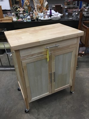 Lot 1042 - Butcher's block