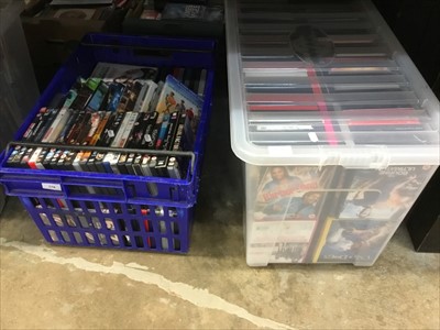 Lot 178 - Large collection of DVD's - two boxes