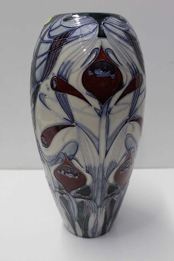 Lot 936 - Moorcroft Spirit of Liberty vase, 37cm height