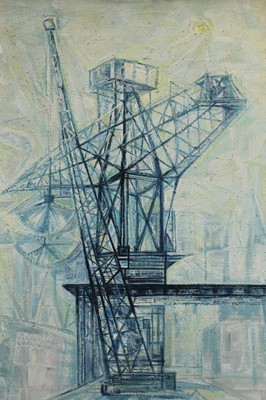 Lot 1088 - Joyce Pallot oil - Cranes
