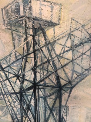Lot 1088 - Joyce Pallot oil - Cranes