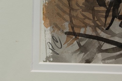Lot 1032 - *Peter Coker R.A La Roche-Guyon watercolour