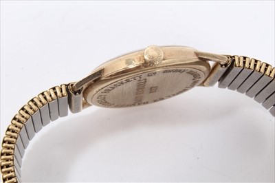 Lot 147 - 1970s Longines gold cased wristwatch