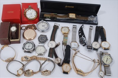 Lot 149 - Group various wristwatches and pocket watches