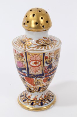 Lot 79 - An unusual Chamberlain's Worcester pepper castor circa 1800-10