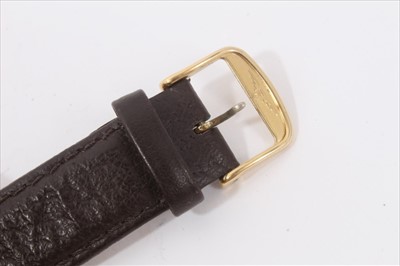 Lot 197 - Gentlemen's Longines La Grandes Classiques calendar wristwatch watch on leather strap