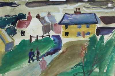Lot 133 - Eileen Bell - watercolour landscape