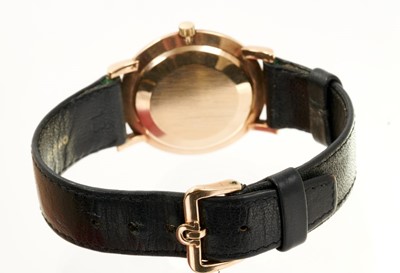 Lot 615 - 1960s Gentlemen's Omega 9ct gold wristwatch with box and papers