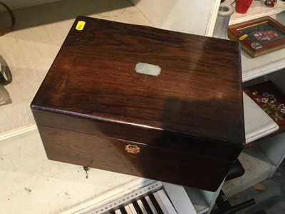 Lot 195 - Victorian dressing table box