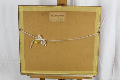 Lot 1006 - *John O'Connor (1913-2004) watercolour, The Sun & The Moon, signed, 37 x 46cm, framed
