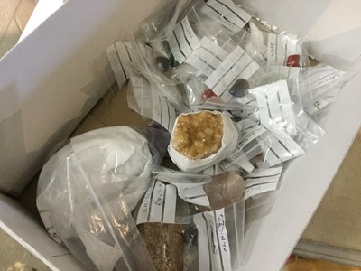 Lot 182 - Collection of specimen minerals