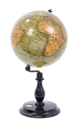 Lot 770 - Late 19th century table globe
