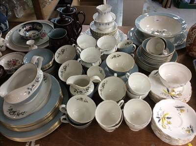 Lot 401 - Royal Doulton Rose Elegans tea and dinner ware, other tea ware