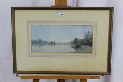 Lot 968 - *Leonard Squirrell (1893-1979) watercolour The Serpentine