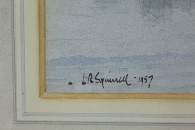 Lot 968 - *Leonard Squirrell (1893-1979) watercolour The Serpentine