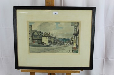 Lot 969 - *Leonard Squirrell (1893-1979) watercolour - Burford