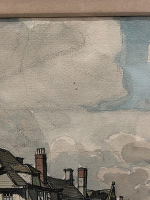 Lot 969 - *Leonard Squirrell (1893-1979) watercolour - Burford