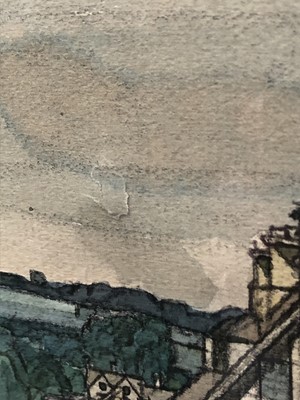 Lot 969 - *Leonard Squirrell (1893-1979) watercolour - Burford