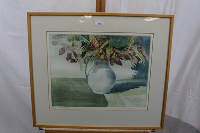 Lot 1174 - *Richard Bawden (1936) - colour etching - ‘The White Jug’, signed and numbered 35/80