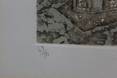 Lot 1177 - *Valerie Thornton (1931-2001)- lithograph- Southwold, signed and numbered 69/70