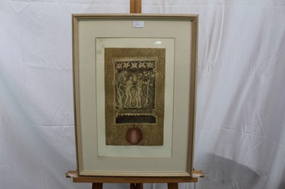 Lot 1178 - *Valerie Thornton (1931-2001) - two signed etchings ’The Catton Screen, Norwich Cathedral’ and ‘Neuilly en Donjon’ (2)