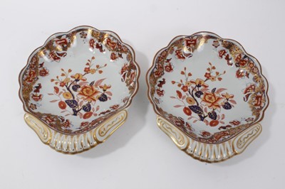 Lot 150 - 19th century Chelsea style figure of a rabbit seller, together with two further Continental porcelain figures