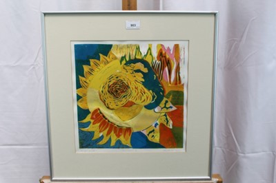 Lot 22 - Gay Hutchings two collages