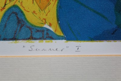 Lot 22 - Gay Hutchings two collages