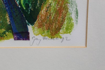 Lot 22 - Gay Hutchings two collages