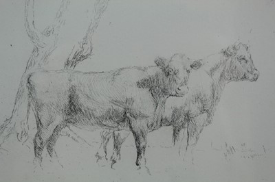 Lot 900 - Sir Alfred Munnings, three etchings