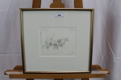 Lot 900 - Sir Alfred Munnings, three etchings