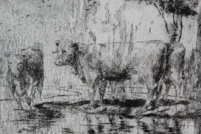 Lot 900 - Sir Alfred Munnings, three etchings