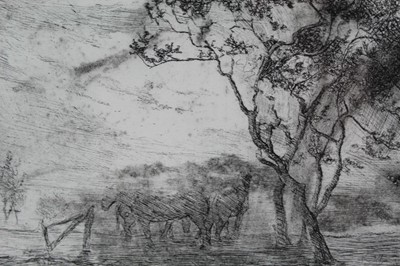 Lot 900 - Sir Alfred Munnings, three etchings