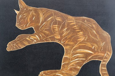 Lot 66 - Gay Hutchings (contemporary) print - Tabby