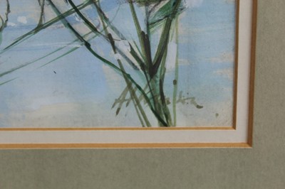 Lot 1132 - *Anthony Atkinson gouache - Stour at Boxted