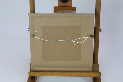 Lot 894 - *Colin Self (b.1941) pencil on parking ticket - Rabbit hutch