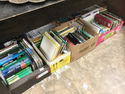 Lot 264 - Large quantity of Cricket related books to include reference books and autobiographies