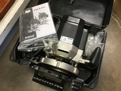 Lot 377 - Trend T10 / T11 Router in plastic transit case