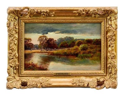 Lot 1071 - Ernest Walbourne, pair of oils on board, landscapes