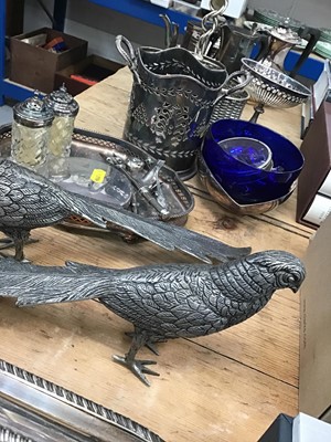 Lot 15 - Collection of various silver plate