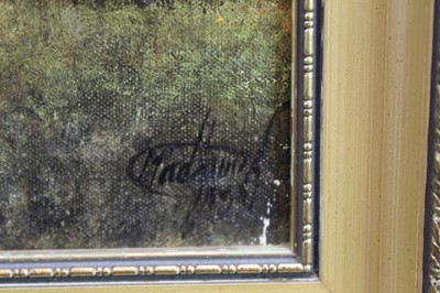 Lot 1165 - *Pair of Clive Madgwick acrylics on canvas