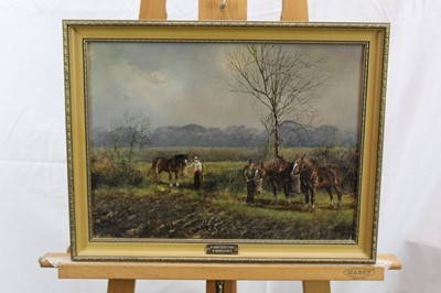 Lot 1165 - *Pair of Clive Madgwick acrylics on canvas