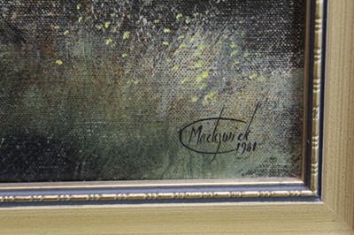 Lot 1165 - *Pair of Clive Madgwick acrylics on canvas