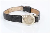 Lot 3428 - 1960s ladies' Tudor 18ct white gold wristwatch...