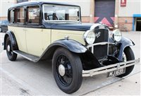 Lot 2950 - 1933 Austin Sixteen Light Six Berkeley Deluxe...