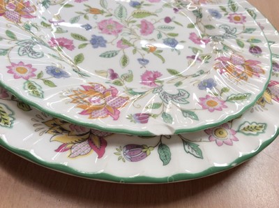 Lot 86 - Extensive Minton Haddon Hall dinner and teaware -approx 100 pieces