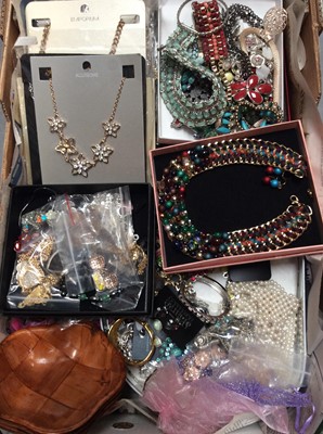 Lot 690 - Quantity contemporary costume jewellery and bijouterie