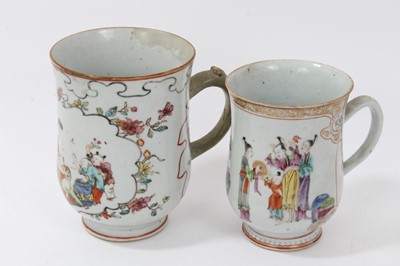 Lot 176 - Two Chinese 18th/19th century famille rose...