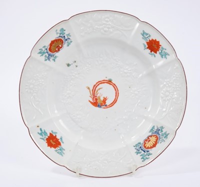 Lot 84 - Chelsea plate in the Kakiemon style, circa 1755